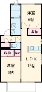 栄町三番館の間取り画像