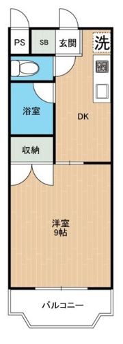 フェリーチェカーサ島崎の間取り画像