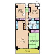 エクセル熊取の間取り画像