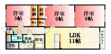 メゾンTAKEDAの間取り画像