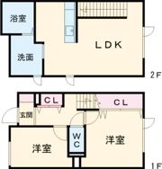 Viento末広の間取り画像