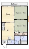 中島マンションの間取り画像
