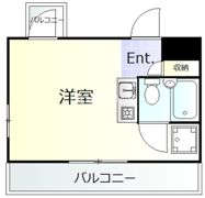 ツルミキイハイツの間取り画像