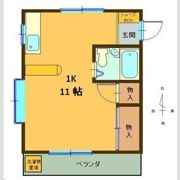 ビラデルレイの間取り画像