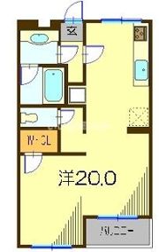 小峰ハイツの間取り画像