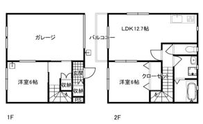 ラ・カシェット新宿 EASTの間取り画像
