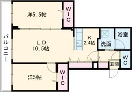 アルファグラン末広の間取り画像