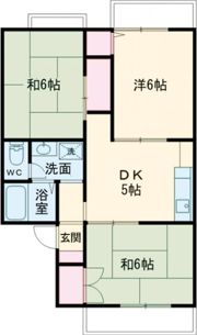 ガーデンパレス宮下 Aの間取り画像