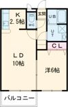 コンフォートパレス花園の間取り画像