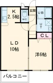 コンフォートパレス花園の間取り画像