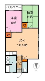 メゾン山本の間取り画像