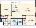 アルファグラン末広の間取り画像