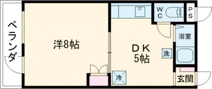 城町マンションの間取り画像