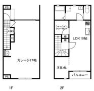 ラ・カシェット新宿の間取り画像