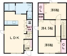 エレガント旭ヶ丘の間取り画像