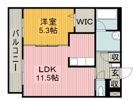 PLUMERIA駅南の間取り画像