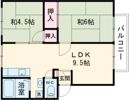 サンシティ蓮池B棟の間取り画像
