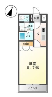 サンローズの間取り画像