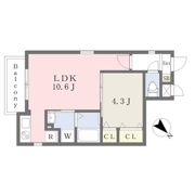 Cherim烏森Eastの間取り画像