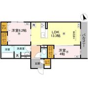 パサログランデ中百舌鳥町4丁の間取り画像