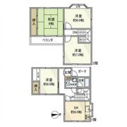 グレース玉川学園1号棟の間取り画像
