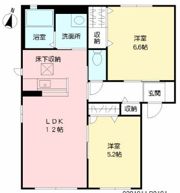 シャーメゾン・ヴァン B棟の間取り画像