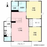 グランディール木原の間取り画像