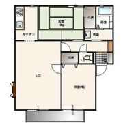 サンフラワー B棟の間取り画像