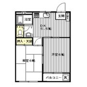 エステート和ヶ原Bの間取り画像