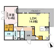 D's LIEN (ディ-ズリアン) Eの間取り画像