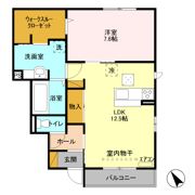シャインコートの間取り画像