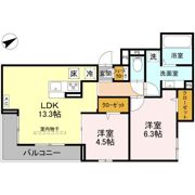 ビーネ北坂戸の間取り画像