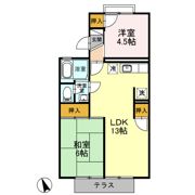 エーエスコーポの間取り画像