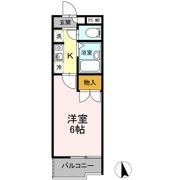 ロッキー星宮 A棟の間取り画像