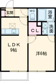セレ青梅の間取り画像