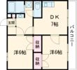 プライムハイツ寺家の間取り画像