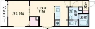 MELDIA福生Ⅲの間取り画像