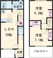 Felice(フェリーチェ)の間取り画像