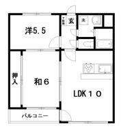 ヴィラージュ航洋の間取り画像