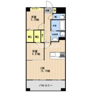 LIBTH上牟田WESTの間取り画像