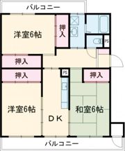 ファミールマンション広川の間取り画像
