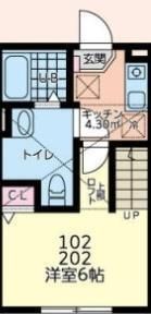 ブルーバレーの間取り画像