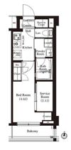 アーバンパーク住吉の間取り画像