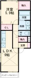 ブランカハウスの間取り画像