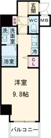 アクアラフォレ豊中の間取り画像
