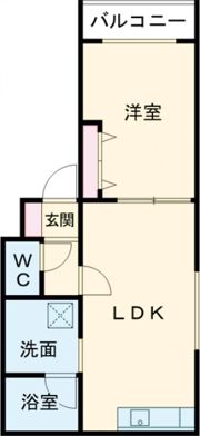 ベルガライズの間取り画像