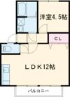 月田ガーデンハイツの間取り画像