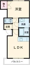 サンライクハイツの間取り画像