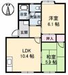 フローレンス Ⅱの間取り画像