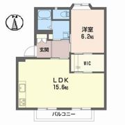 フローレンス Ⅱの間取り画像